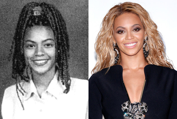 Beyonce Knowles Then and Now