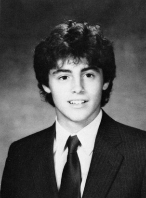 Matt LeBlanc Senior Year 1985 Newton North High School, Newtonville, MA Credit: Seth Poppel/Yearbook Library