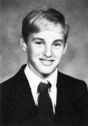 Owen Wilson 8th Grade 1983 St. Marks School, Dallas, TX Credit: Seth Poppel/Yearbook Library