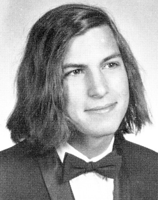 Steve Jobs in high school
