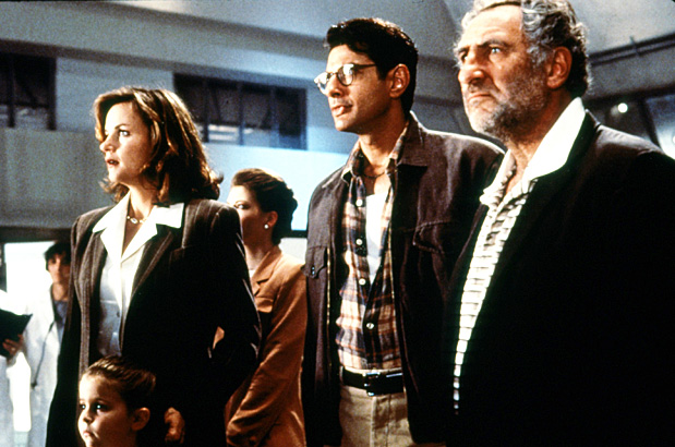 Margaret Colin, Jeff Goldblum, and Judd Hirsch