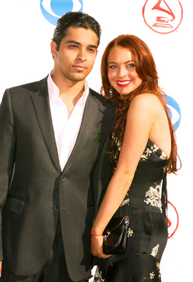 Lindsay Lohan and Wilmer Valderrama (2004)