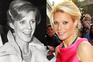 Blythe Danner Gwyneth Paltrow celebrity actress daughter red carpet photo
