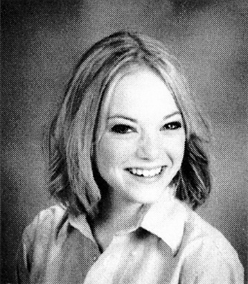 Emma Stone 2004 prep school yearbook photo