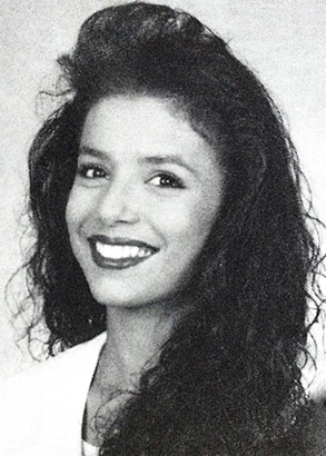 eva longoria actress young high school yearbook photo