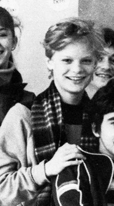 martha plimpton actress comedy series raising hope young yearbook high school photo