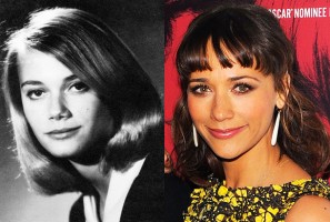 Peggy Lipton high school yearbook Rashida Jones celebrity actress daughter red carpet photo