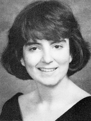tina fey actress comedian young yearbook high school photo