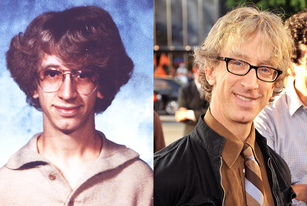 andy dick comedian young high school yearbook photo red carpet now