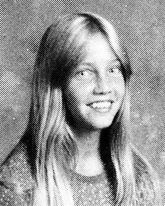 Heather Locklear young high school yearbook photo 1976