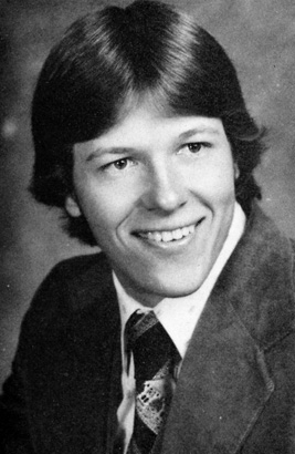 Jack Wagner young high school yearbook photo 1978