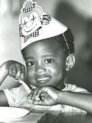 kanye west young baby kid photo