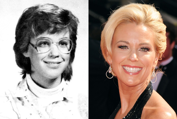 kate gosselin young high school yearbook photo red carpet now