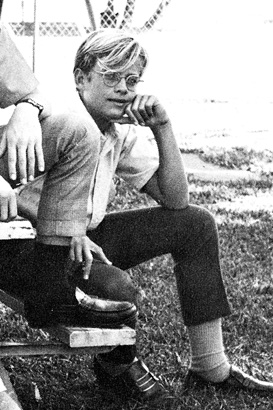 kelsey grammer actor young high school yearbook photo