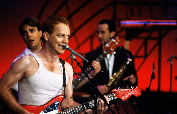 Oingo Boingo 80s group band photo