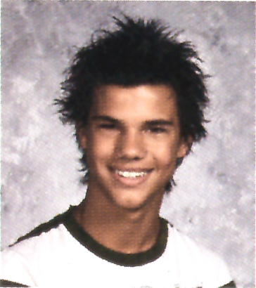 Taylor Lautner young yearbook high school photo