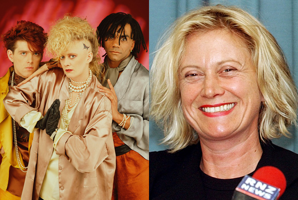 Thompson Twins 80s group band photo now