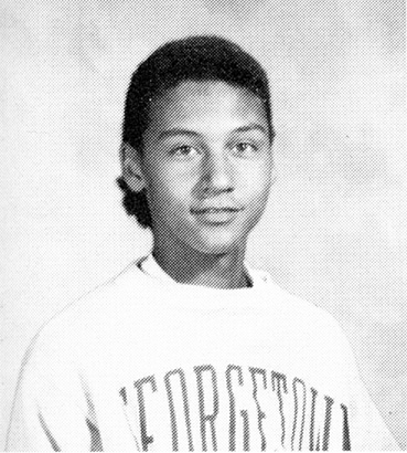 Derek Jeter high school yearbook photo young before famous