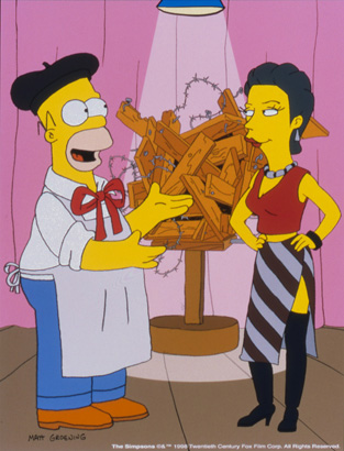 Isabella Rossellini the simpsons photo