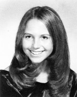 Katie couric high school young yearbook photo yorktown high school 1975 before famous