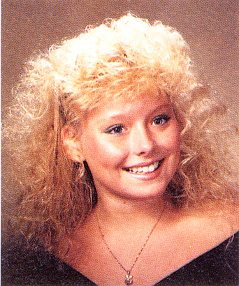 Kelly Ripa high school yearbook photo young eastern regional high school New Jersey before famous