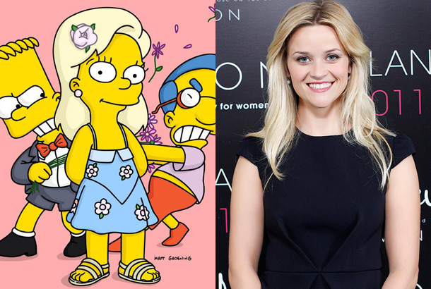 Reese Witherspoon the simpsons photo