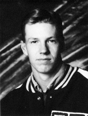 roy hallway high school yearbook photo young before famous