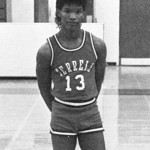 Jamie Foxx basketball team high school yearbook photo young eric bishop terrell high school 1986 before famous
