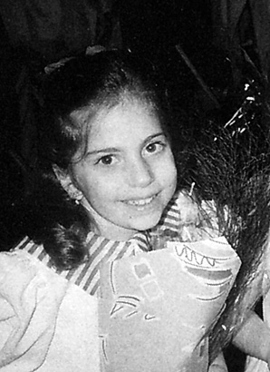 Lady Gaga Stefani Germanotta childhood kid photo before famous young