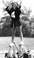 Snooki Jersey Shore cheerleading high school yearbook photo young marlboro high school before famous 2006