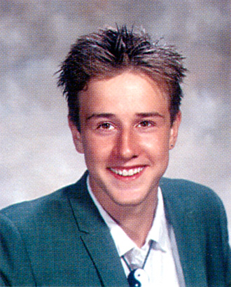 David Arquette high school yearbook photo young fairfax high school 1989 before famous