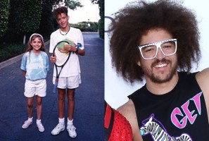 DJ Redfoo Playing Tennis
