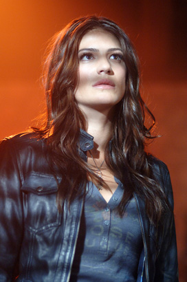 genevieve padalecki supernatural tv series photo