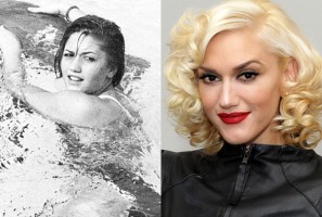 Gwen Stefani high school yearbook photo young Loara High School 1987 before famous