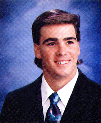 jimmie johnson high school yearbook photo young granite hills high school 1993 before famous