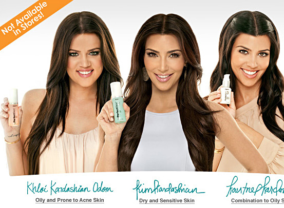 Kim Kardashian Perfect Skin ad photo