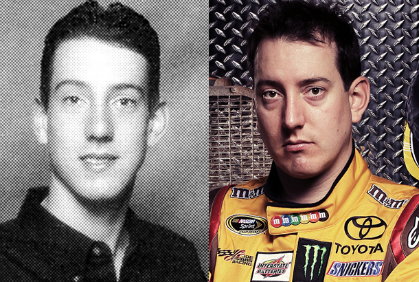 kyle busch yearbook high school young 2011 photo NASCAR driver