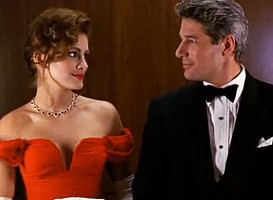 Julia Roberts Richard Gere scene from pretty Woman movie photo still 1990