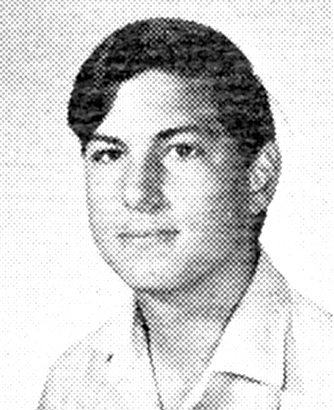 Steve Jobs high school yearbook photo young before famous 1971 homestead high school