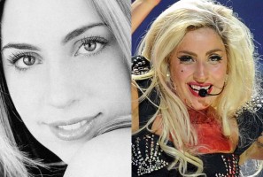 Stefani Germanotta lady gaga young yearbook photo Convent Sacred Heart School New York City 2004
