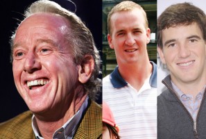 archie manning peyton manning eli manning high school young yearbook photo