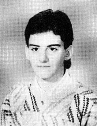 brad paisley young high school yearbook photo