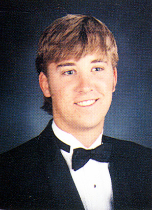 Charles Kelley young high school yearbook photo