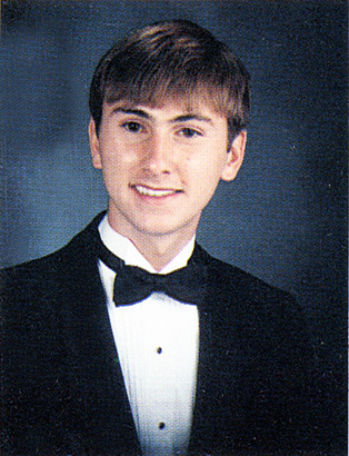 david haywood young high school yearbook photo