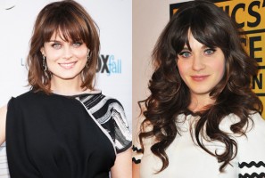 Emily Deschanel Zooey Deschanel 2012 photo