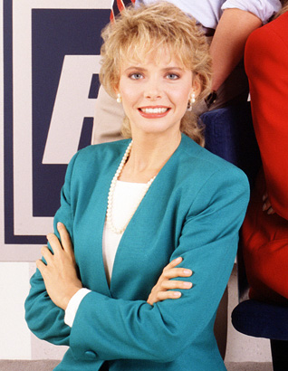 Faith Ford as Corky Sherwood Forrest Murphy Brown photo