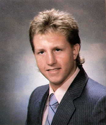 gary levox young high school yearbook photo