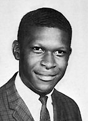 hermain cain young high school yearbook photo