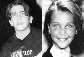Jake Gyllenhaal Maggie Gyllenhaal high school yearbook photo