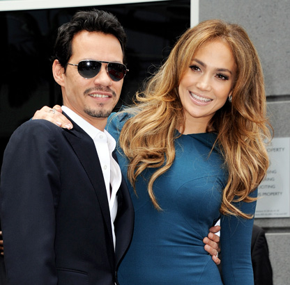 Jennifer Lopez and Marc Anthony photo